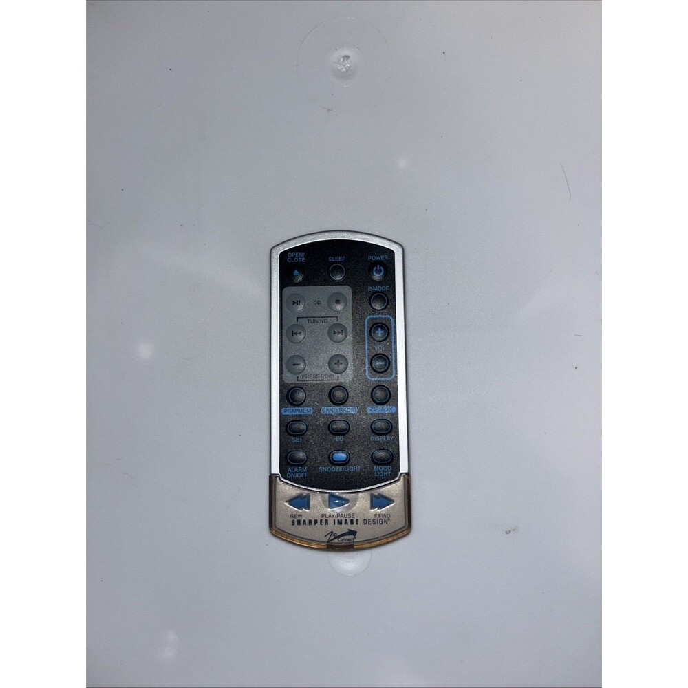 Sharper Image Zip Connect GT907 CD/AM/FM Tuner Remote Control Tested Working